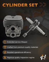 50mm Cylinder Piston Kit For Stihl Cut-Off Saw TS420 TS410MS291C #4238 020 1202
