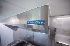 6′ Mobile Concession Hood System with Exhaust Fan