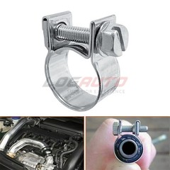 48Pcs 6 Sizes Fuel Injection Gas Line Hose Clamps Clip Pipe Clamp Kit 7mm-15mm