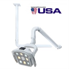 Ceiling-Mounted Dental Operation Surgical Light 8 LEDs w/ Sensor Touch Sceen USA