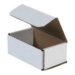 Zoro Select M532 Corrugated Mailers, 5″ X 3″ X 2″, White, 50/Bundle
