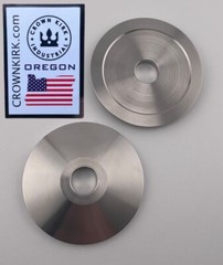 Arbor Bench Grinding Washers 2-3/8″ OD x 1/2″ ID – Stainless Steel CNC Machined