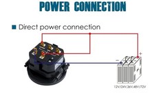 BDI BATTERY DISCHARGE INDICATOR LED 12 TO 72 VOLTS – NO LOCKOUT –