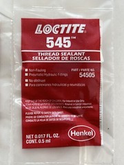 Loctite 545 Thread Sealant Hydraulic/Pneumatic Seal 0.5 mL Capsule 4-PACK (SH4)