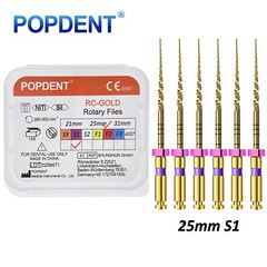 Dental Endodontic Rotary Endo Root Canal File X-Pro Blue /Gold Taper POPDENT