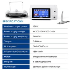 US Dental Push Button High Speed Handpiece PANA-MAX 45 Degree 4 Holes Joydental