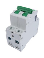 3 PCS Miniature Circuit Breaker 110V/240V 16A 2 Pole AC Solar MCB DZ4763