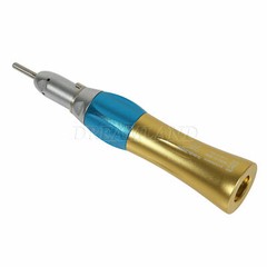Slow/Low Speed Dental Straight Nosecone Handpiece 1:1 E-type Gold USA