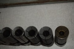 S&M Southwick & Meister 32DL Bar Loader Feeder Collet Collets Lot of 7