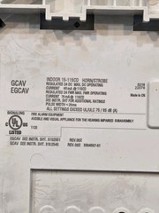Edwards GCAV EGCAV Horn Strobe