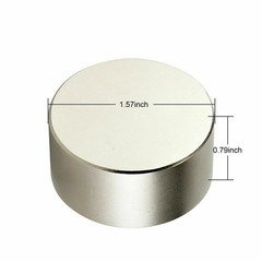 1/2Pcs Large N52 Neodymium Rare Earth Earth Magnet Strong Round Disc 40mm*20mm