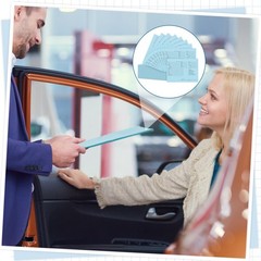 Watersay 120 Pcs 9 x 12 In Vehicle Dealer Jackets for Car Sales 32lb Colored …