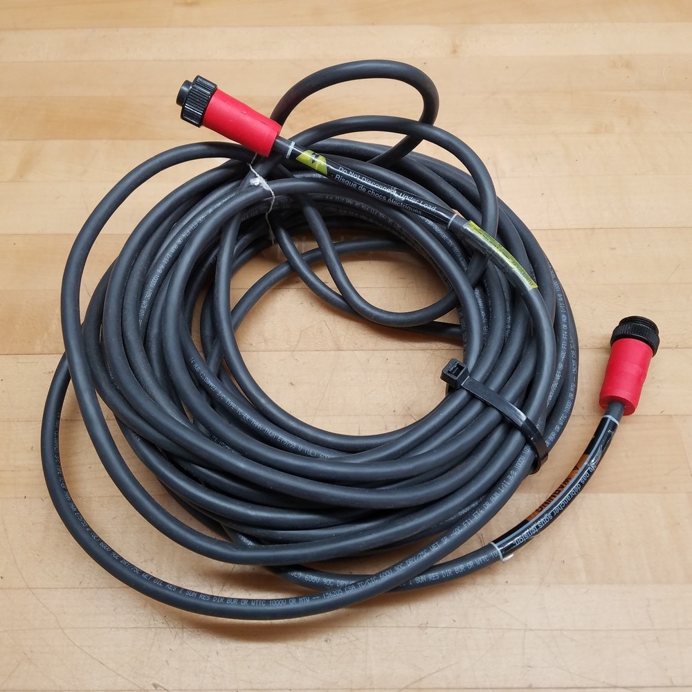 Brad Power 113030K20M150E Double Ended Cordset, 3 Pole, 14 Awg, 1300621041
