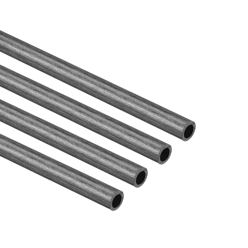 4pcs 5mm x 3mm x400mm Round Carbon Fiber Tube Tubing for QUADCOPTER RC AIRPLANE