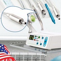 AZDENT Micro motor eléctrico LED sin escobillas dental Fit Play de tipo E-Type