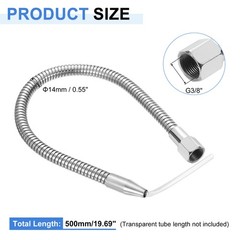 500mm G3/8″ Thread Mist Coolant Lubrication Spray System with Round Head Nozzle