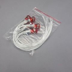 10Pcs 120V AC 10mm RED Panel Mounting LED Indication Signal Pilot Lights