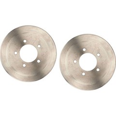 2 Piece Rear Brake Drum Jeep Patriot/Compass 2008-2017 Dodge Avenger 2008-2009