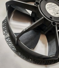 EPEC AC Fan Motor EC EFP Fan Pack with Wallring, 0-1550rpm 0.25A 230VAC 50/60Hz