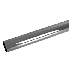 Exhaust Stack Pipe Replacement for Universal 2″ X 48″, Straight Chrome