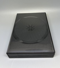 2 PCS TOP QUALITY 9-Disc DVD CASE, BLACK 1 1/4″ (33MM) SPINE, DH9