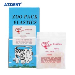 5000pcs Orthodontic Dental Elastics Band Animal images Fox Rabbit Squirrel