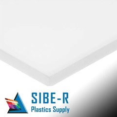 SIBE-R Plastics Supply – HDPE Sheet – 1/32″ x 24″ x 48″