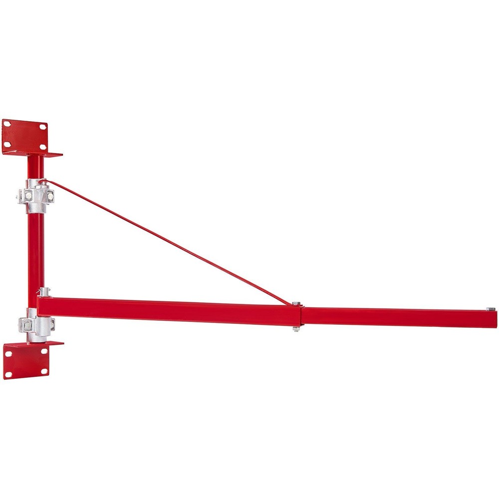 Electric Hoist Support Arm 660LBS Capacity 180 Degree Swivel for Workshop Garage