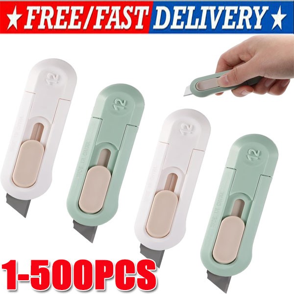 2-500 Cruze Cutter Safety Cutting Knives Box Openers Warehouse Parcels NEW Lot