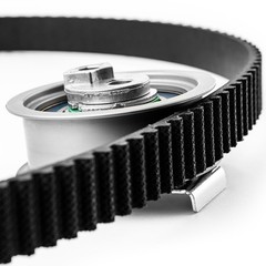 uxcell 5pcs HTD-3M Rubber Timing Belt 70 Teeth, 210mm Pitch Length 70, Black