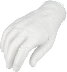 Powder Free Vinyl Gloves Food Service (Latex Nitrile Free) 2XL Clear 1000 Pieces