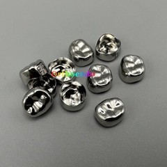 5 Pcs Stainless Steel Dental Kids Primary Molar Crowns Pediatric crown 48 Sizes