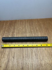 1″ X 10-1/4″ Black Nylon Excelon 6/6 Extruded Round Rod Bar Stock Plastic USA
