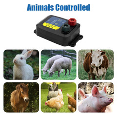 Electric Fence Charger PE2 – 0.10 Joule, 2-Mile/ 8 Acres Plug in Electric Fence