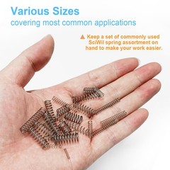 390PCS Compression Spring Assortment Kit 28 Sizes