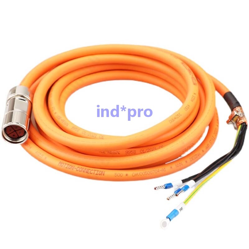 1 Pc. New 6FX3002-5CL02-1AH0 V90 Series High Inertia Servo Motor Power Cable 7M