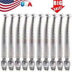 YABANGBANG Dental High Speed Handpiece with 4 Holes Quick Coupler 360° Swivel