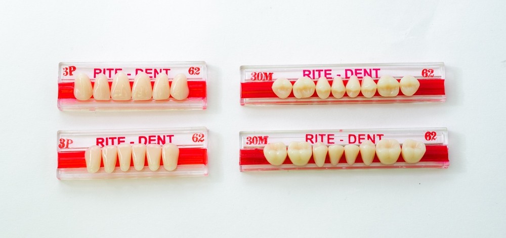 Dental Laboratory Complete Set Denture Partials Acrylic Resin Teeth Various Size