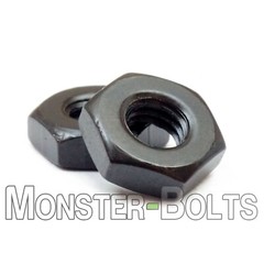 Hex Machine Screw Nuts Steel w/ Black Oxide – 2-56 4-40 6-32 8-32 10-24 10-32