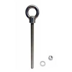 Marine T316 Stainless Steel 3/4″ x 12″ Shoulder Eye Bolt 4,700 Lbs WLL