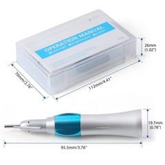 3PCS NSK Style Dental 1:1 Surgical Straight Handpiece External irrigation Pipe