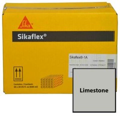 Sikaflex 1A, 20 oz. Sausage Packs, Full Case – 20 Tubes, Limestone