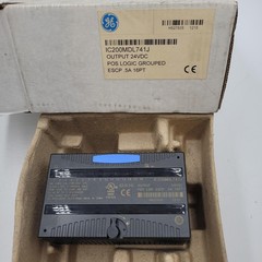 GE IC200MDL741J OUTPUT 24VDC POS LOGIC GROUPED ESCP .5A 16PT