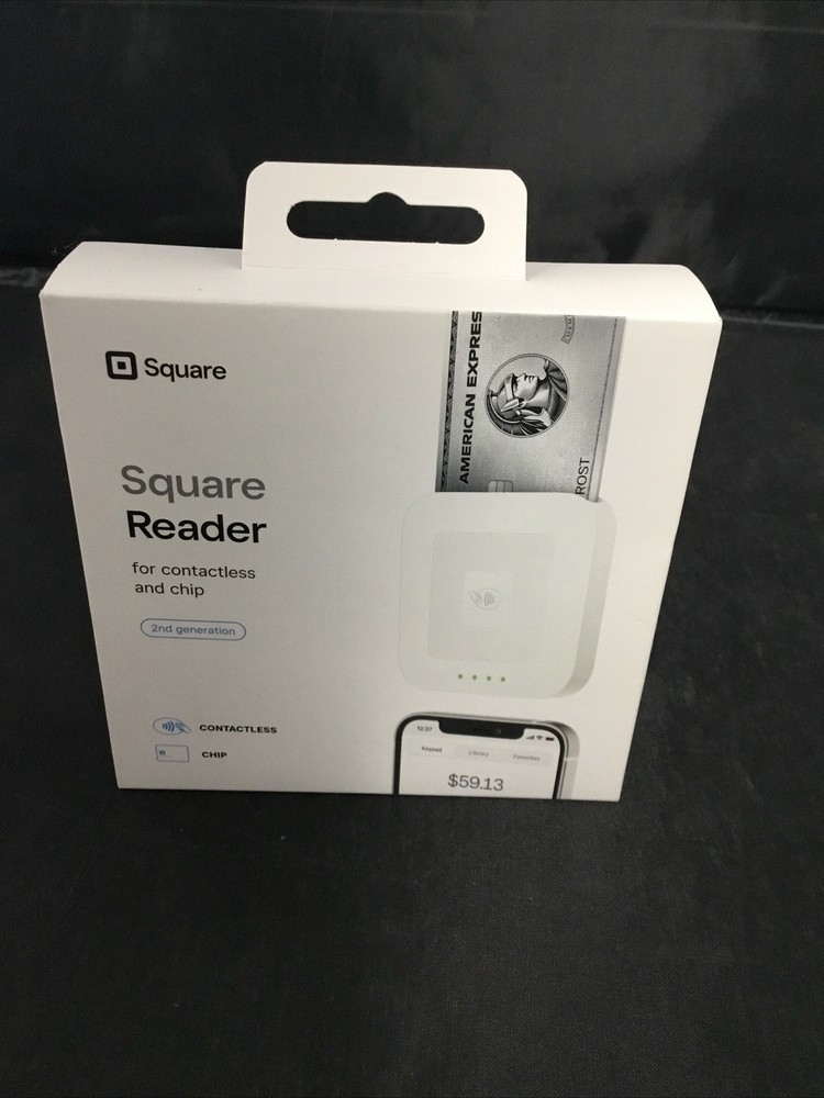 Authentic Square Credit Card Reader for Contactless & Chip (2ND GEN) Brand New