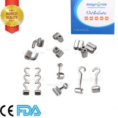 Dental Orthodontic Crimpable Hook Sliding/Spiral Cross/Double Tube For Arch Wire