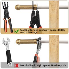Disconnect Tong Tool for Push to Connect 1/2” 3/4” 1” Fittings Removal Tool
