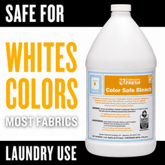 Spartan Color Safe Bleach 1 Gal 4/Case Commercial Laundry Supply 700504