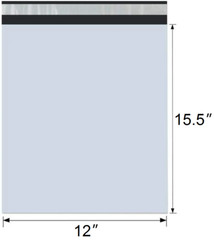 SKmax POLY MAILERS SHIPPING BAGS 12×15.5 SIZE, Q’TY 10/25/50/100/200/500/1000PCS