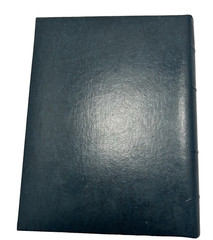 Gallery Leather Address Book 9×7 Handcrafted Refillable Acadia Green