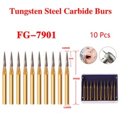 Dental Trimming&Finishing Gold Burs Carbide Burr 7901/7902/7404/7406/7408